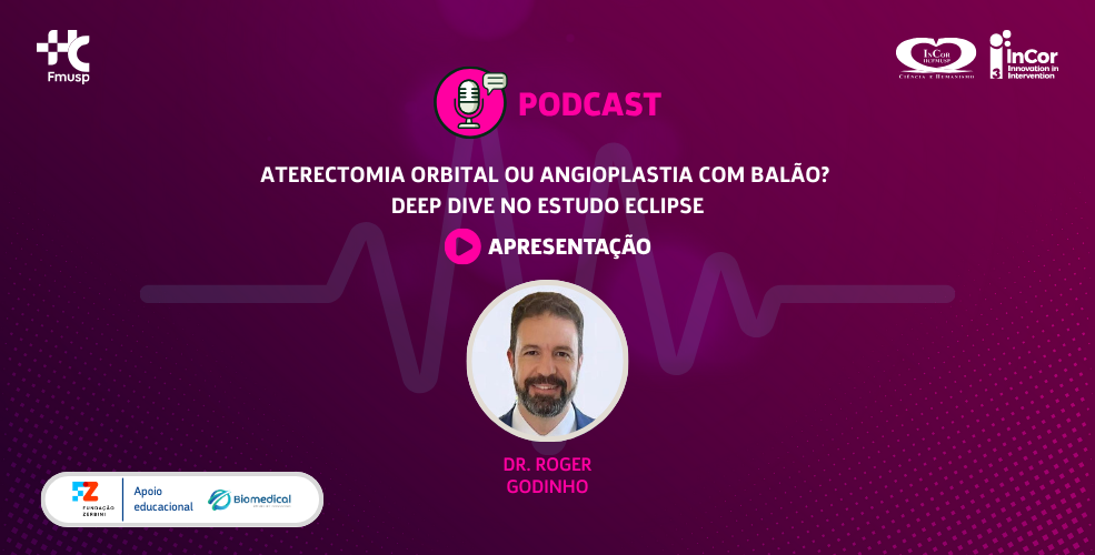 Aterectomia Orbital ou Angioplastia com Balão? Deep dive no estudo ECLIPSE