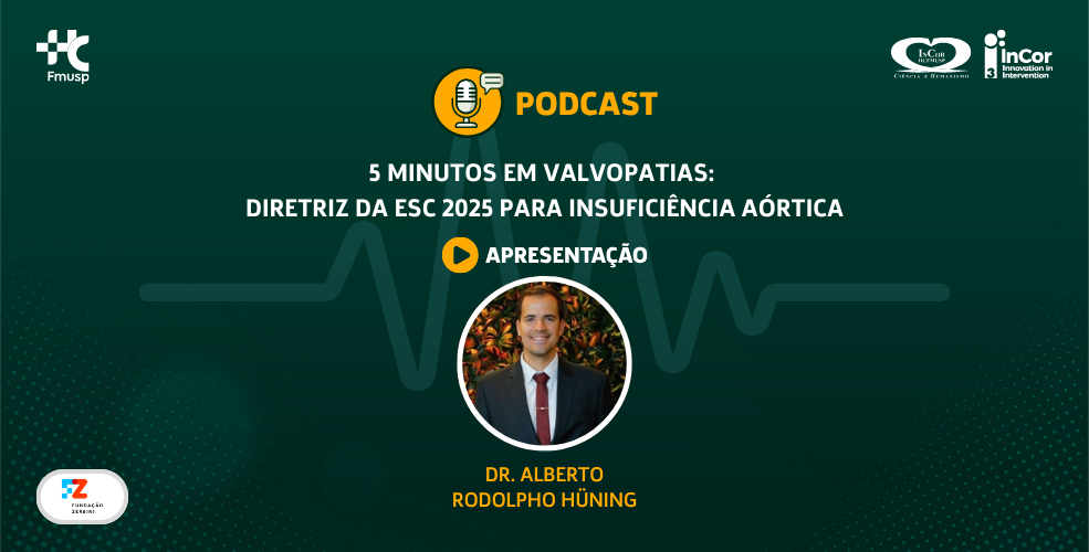 5 Minutos em Valvopatias: diretriz da ESC 2025 para insuficiência aórtica